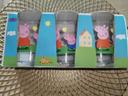 Lot de 3 Verre Peppa Pig