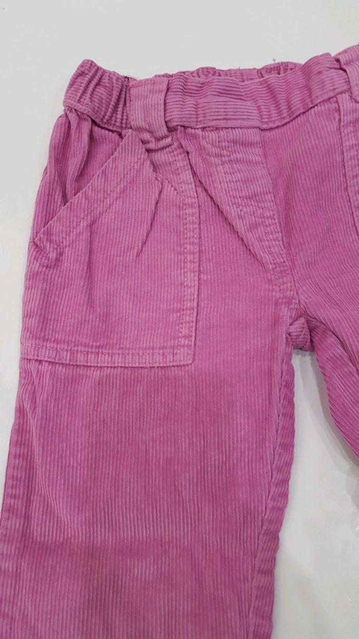 Pantalon velour rose 3 ans - photo numéro 3