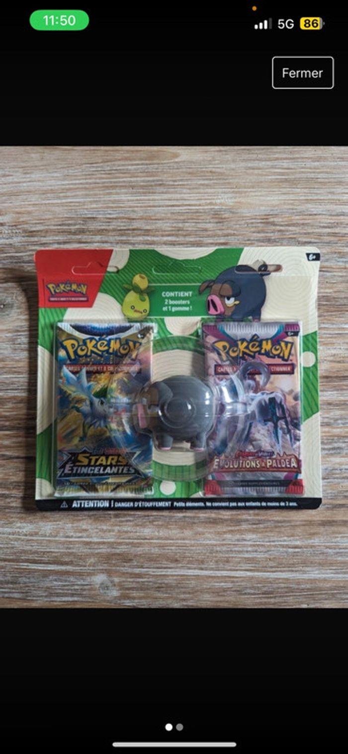 Duo pack Pokémon star étincelantes