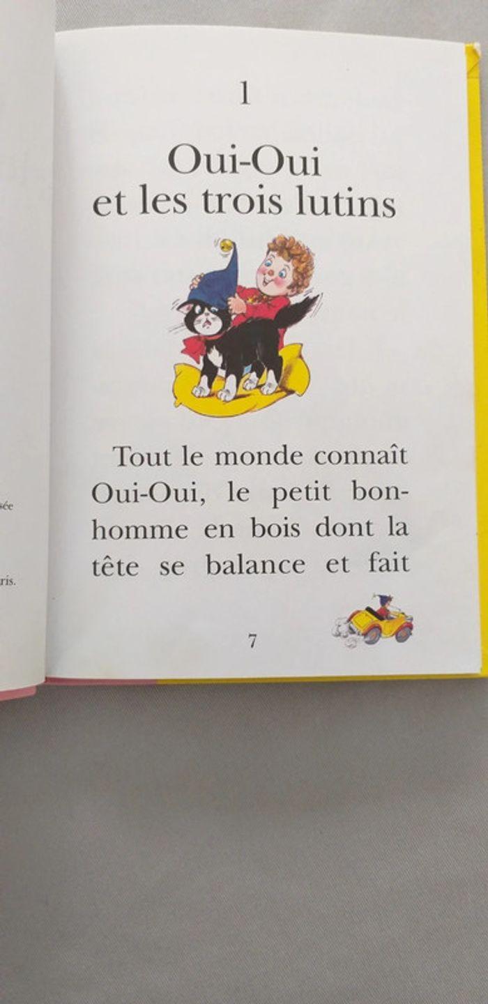 Bibliothèque rose oui oui et les trois lutins - photo numéro 3