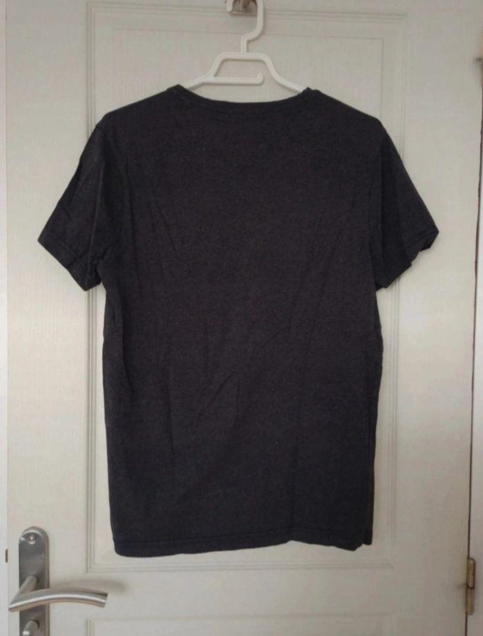 Tee-shirt uni gris homme h&m taille M/38 - photo numéro 3