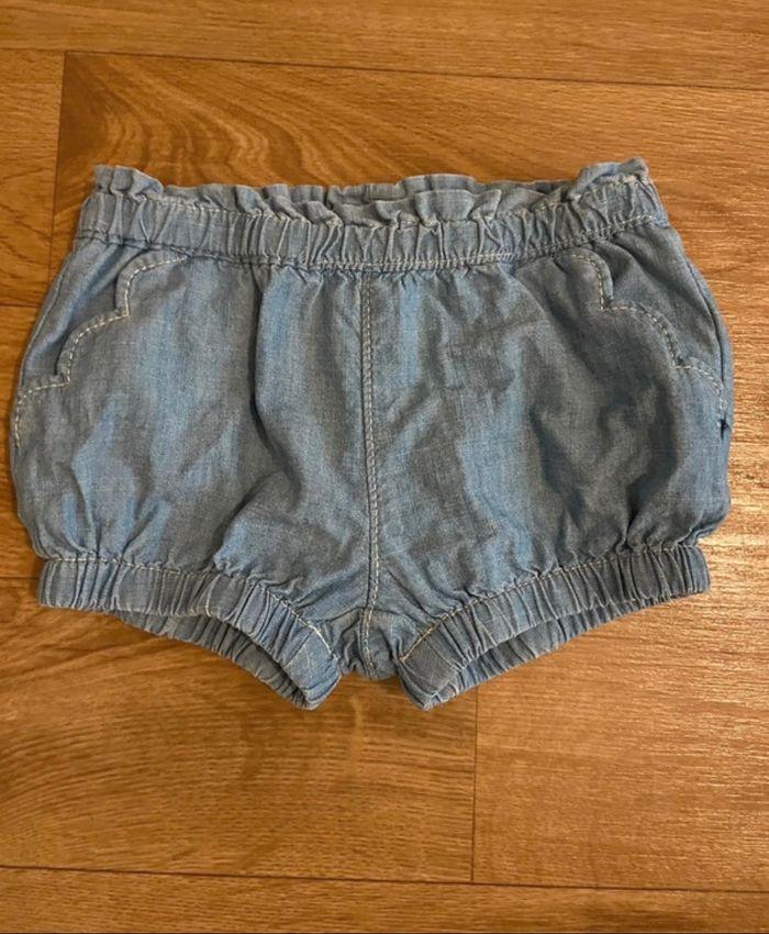 Short denim gap bébé 3-6 mois - photo numéro 1