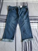 Pantacourt jeans camaieu