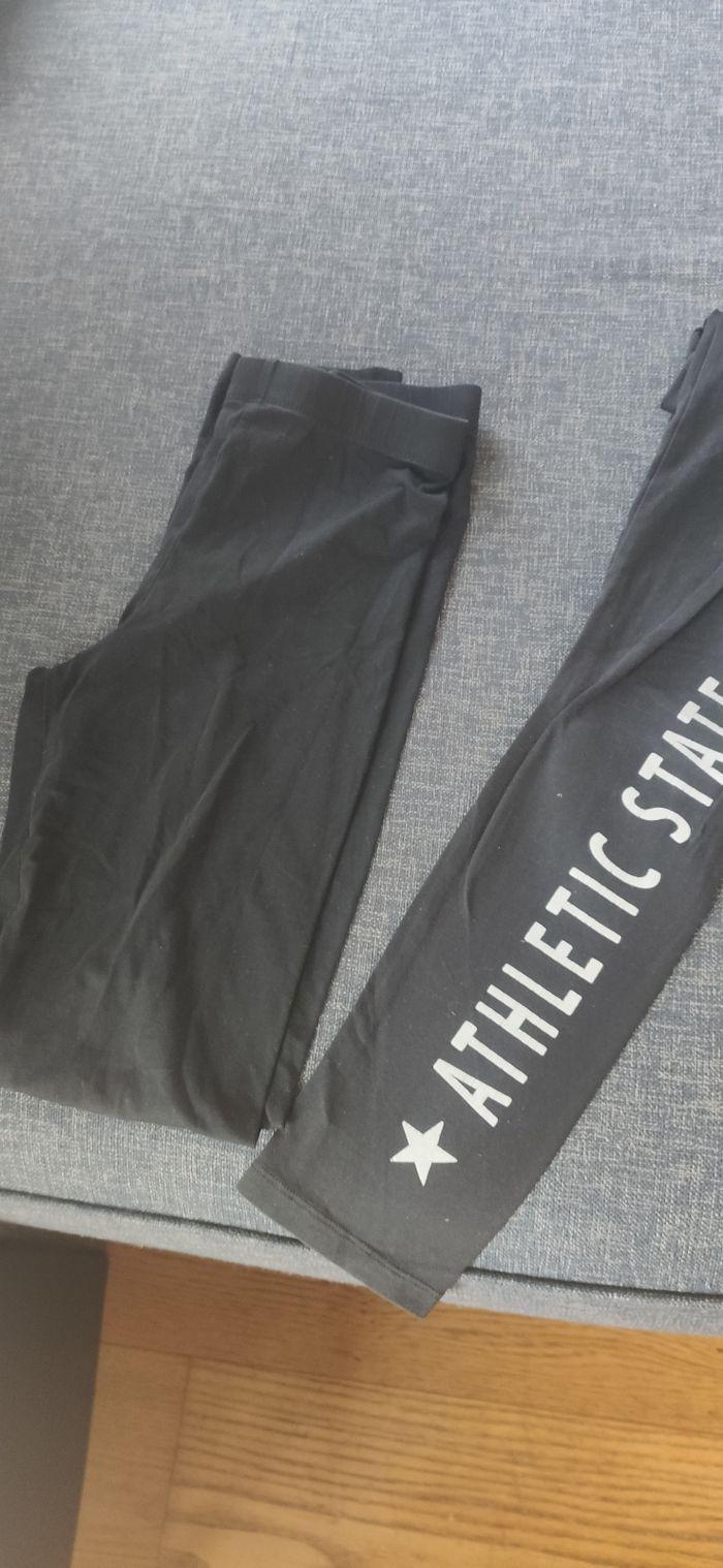 Lot de 2 leggings fille 11/13 ans - photo numéro 1