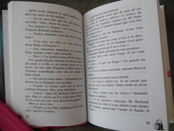 Livre "Le club des Cinq et le passage secret". - photo numéro 3