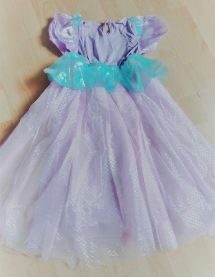 Déguisement robe princesse rose violette et accessoires 5-6ans - photo numéro 5