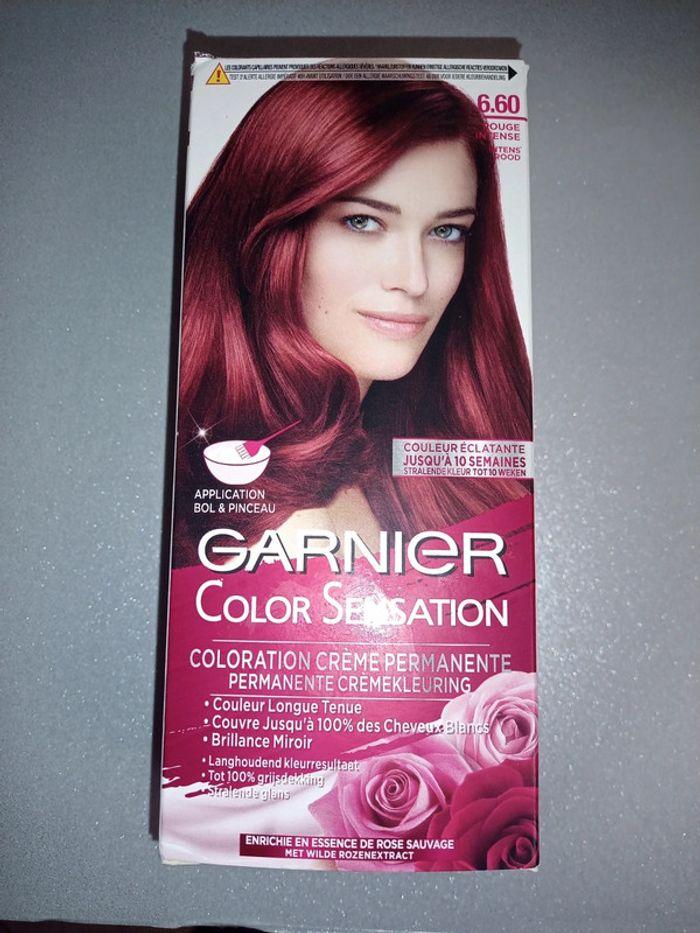 Coloration Garnier color sensation rouge intense - photo numéro 1