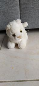 Peluche Lionceau Blanc