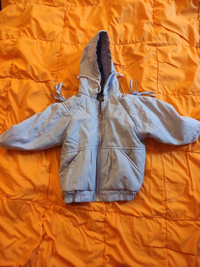 Anorak capuche violet 4 ans 102 3 suisses - photo numéro 1