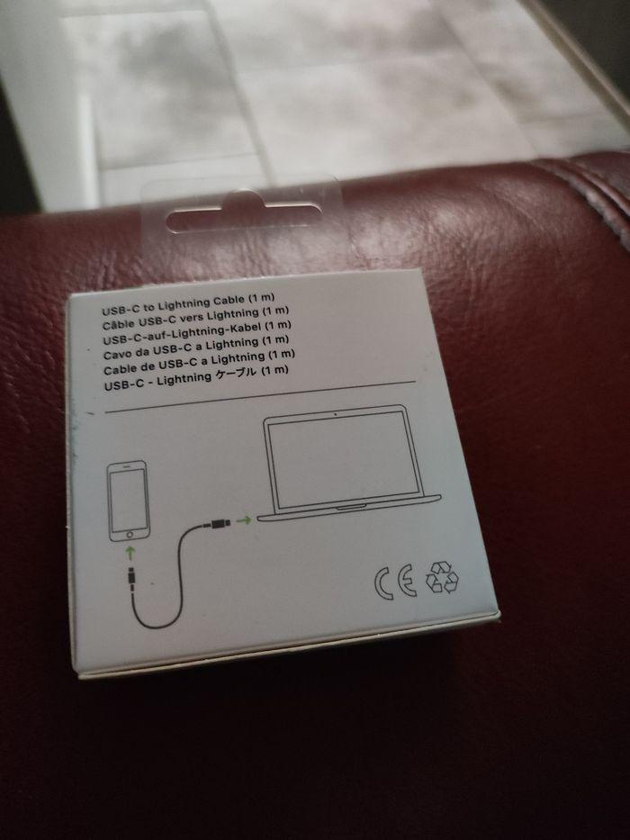 Cable 60w usb-c to lightning 1m - photo numéro 2