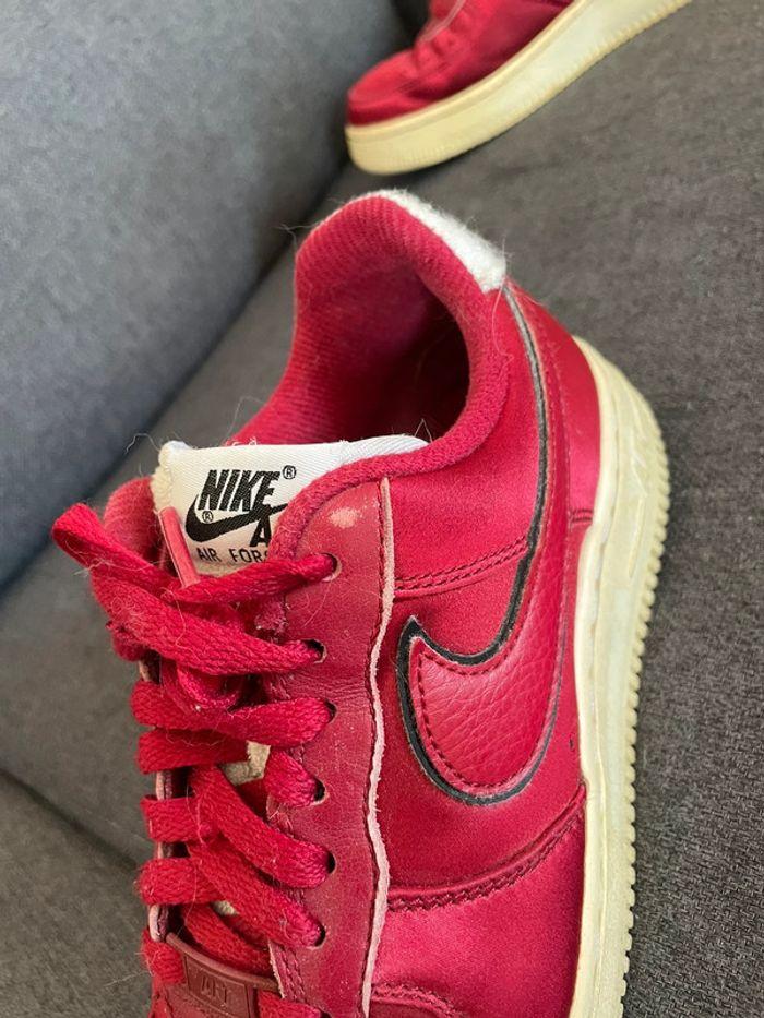 Baskets Nike Air Force One rouge - photo numéro 5