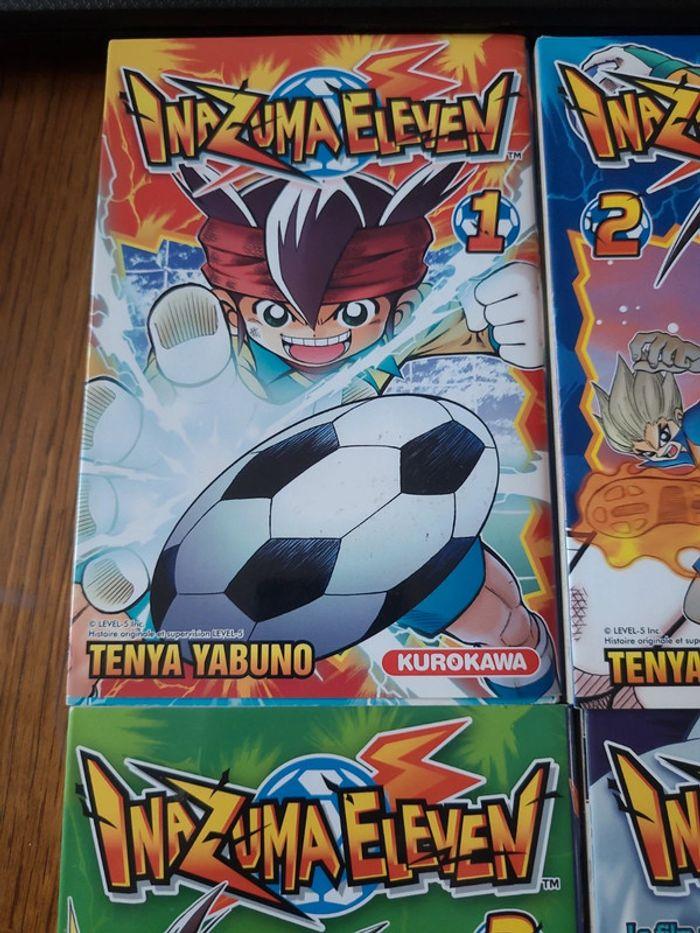 4 tomes du manga Inazuma Eleven de Ten'ya Yabuno - photo numéro 2