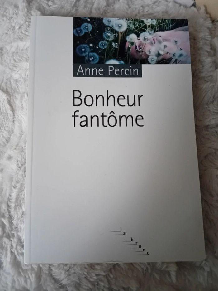 Livre Bonheur fantôme Anne Percin - photo numéro 1