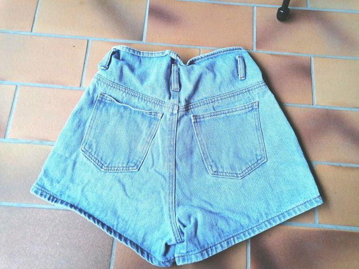 Short en jeans, bleu clair, XS - photo numéro 3