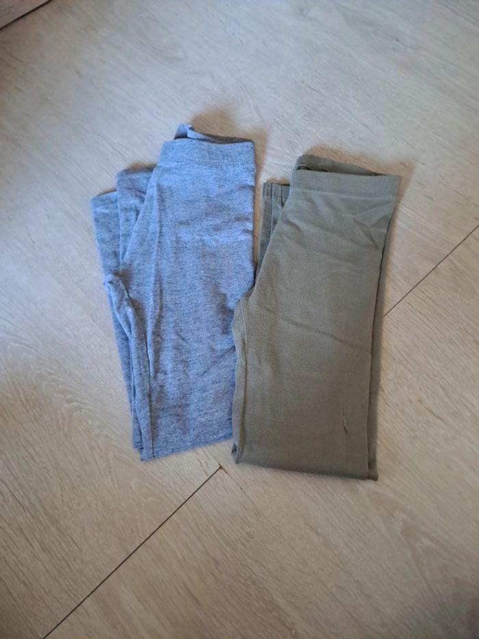 Lot de 2 leggings Kiabi 8 ans - photo numéro 1