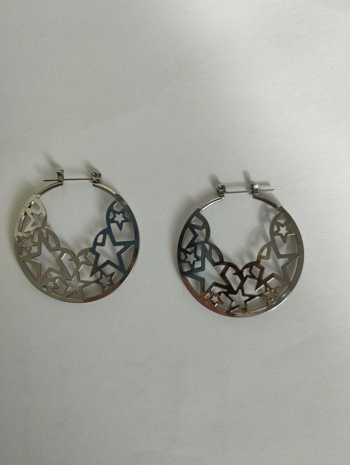 Boucles d'oreilles étoiles