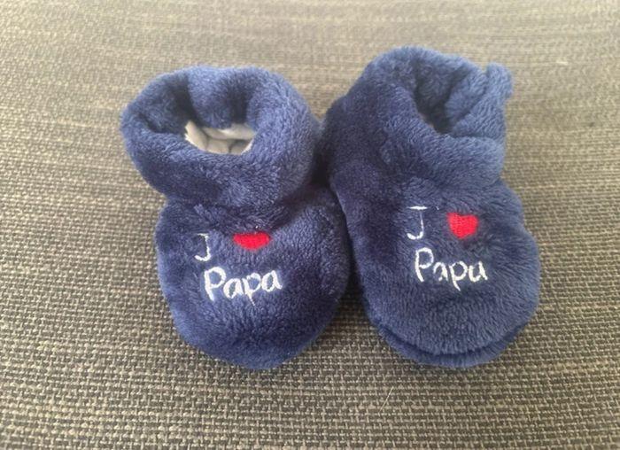 Chaussons j’aime papa