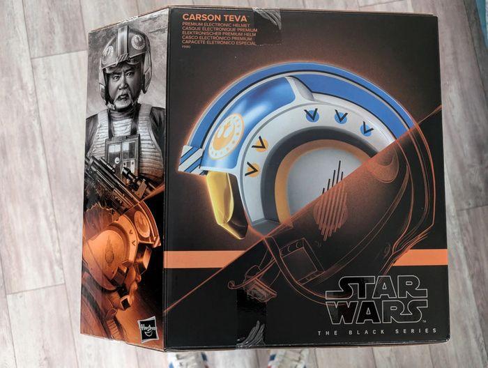 Hasbro Star Wars The Black Series Carson Teva casque électronique - photo numéro 5