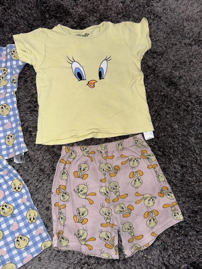 Lots 2 pyjamas taille 98 cm looney tunes - photo numéro 3