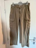 Pantalon cargo kaki Pull&Bear taille 44