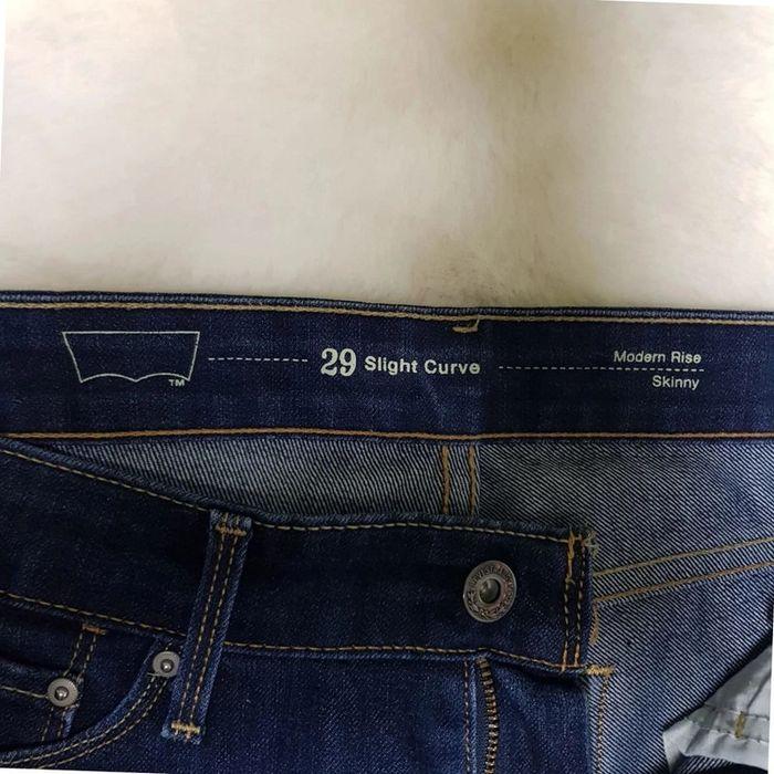 Jean Levi's W29 L34 Slight Curve Bleu - photo numéro 10