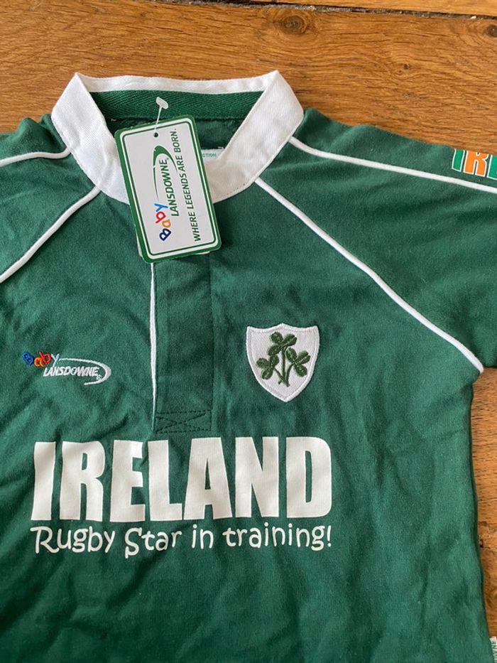 Tee shirt rugby Irlande 2 ans - photo numéro 1