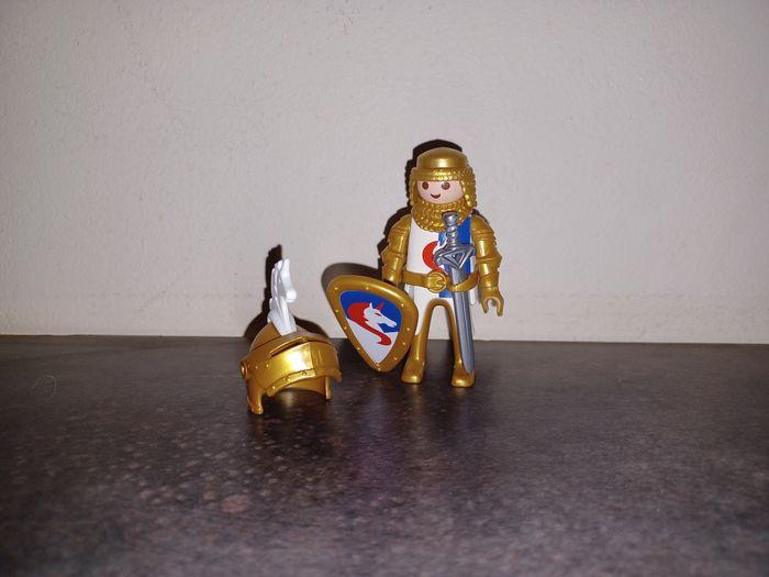 Playmobil chevalier de la licorne complet vintage - photo numéro 1