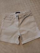 Short tex 7/8 ans blanc