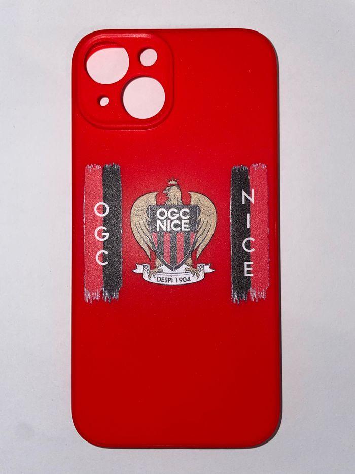 Coque iPhone 14 - Nice ⚫️🔴- 5 coloris disponible - photo numéro 4