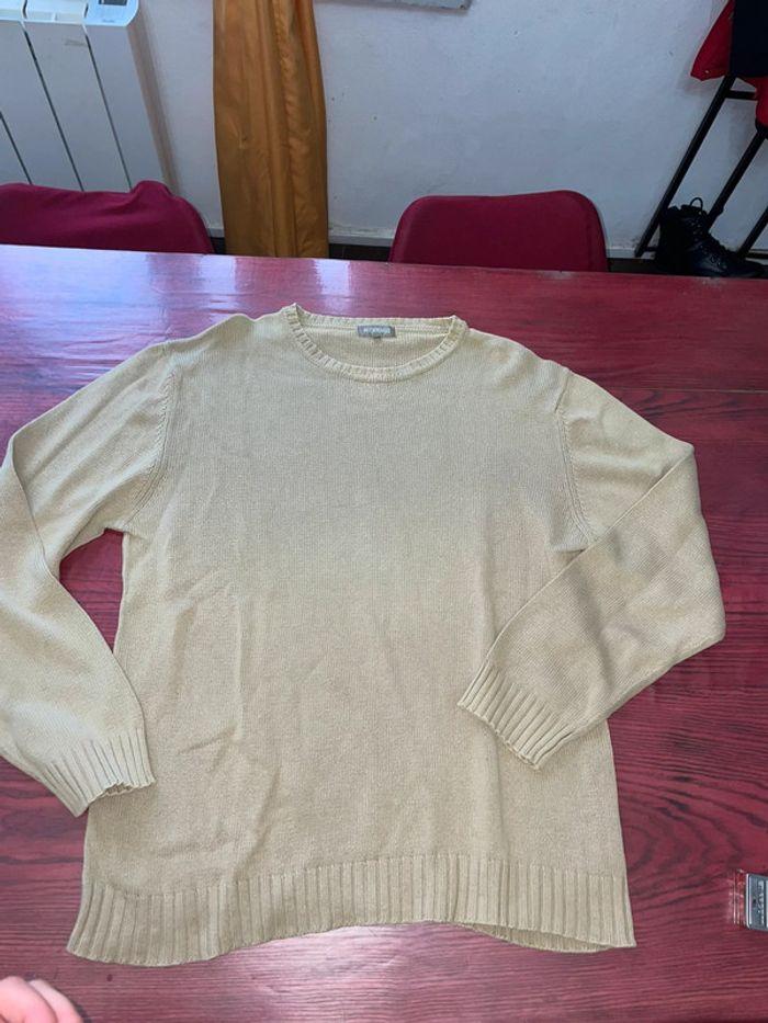 Pull beige homme xl - photo numéro 1