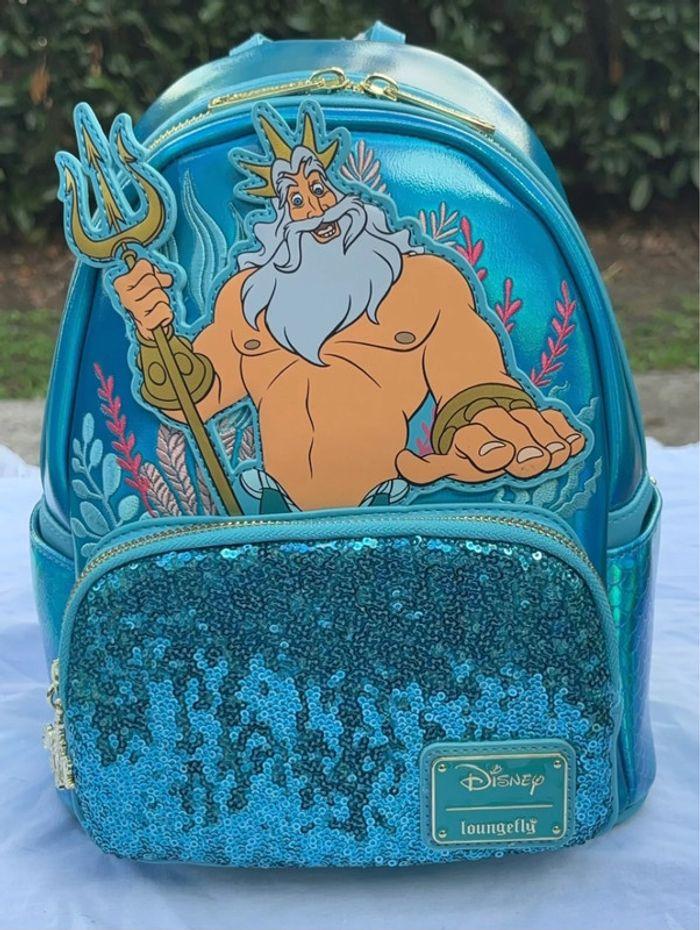 Sac à dos loungefly Disney le roi triton sequin (usa) - photo numéro 1