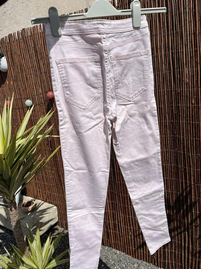 Pantalon skinny rose pale - photo numéro 3