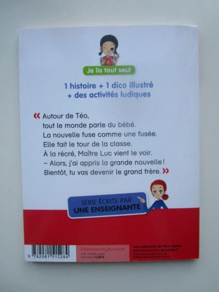 Je suis en ce1 : Téo a une petite soeur - photo numéro 2