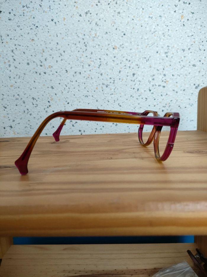 Lunettes originale orange et rose monture plastique - photo numéro 6