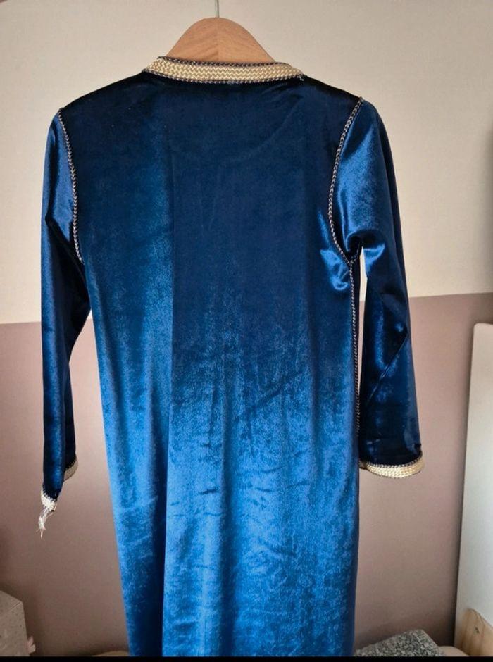 Caftan maroc bleu 4 ans - photo numéro 2