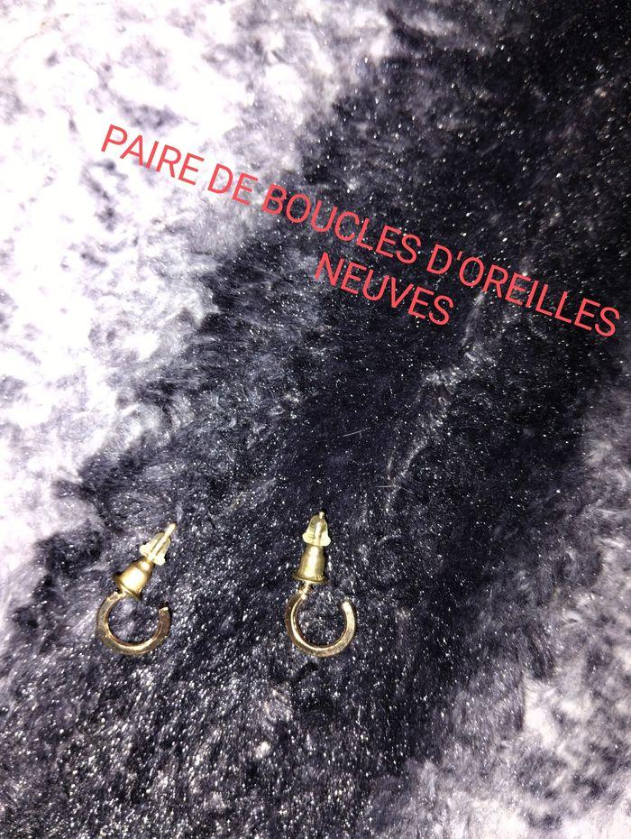 Lot de deux paires de boucles d'oreilles neuve - photo numéro 2