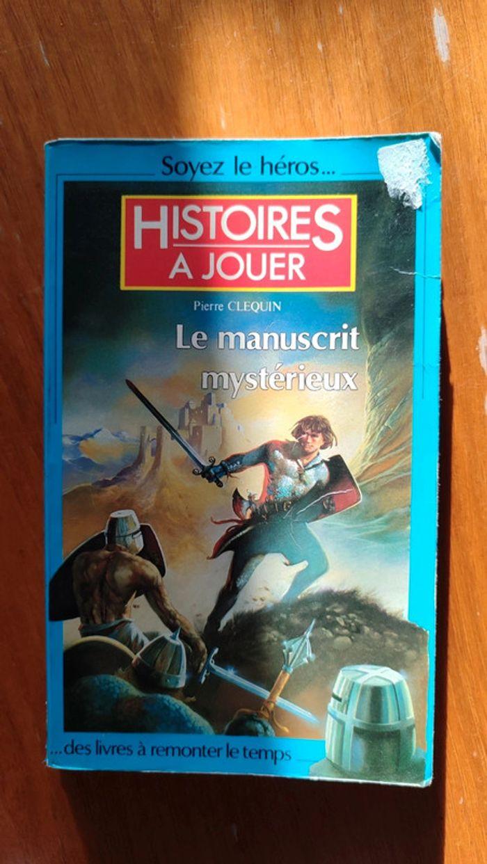 Histoires a jouer - le manuscrit mystérieux - photo numéro 1