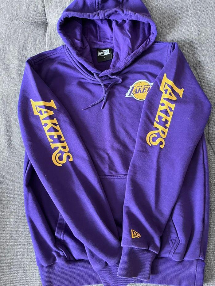 Sweat à capuche unisex les Lakers de Los Angeles New Era - photo numéro 6