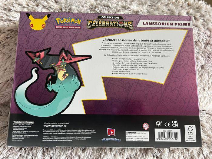 Coffret Pokémon Célébration 25 ans Lanssorien Prime - photo numéro 2