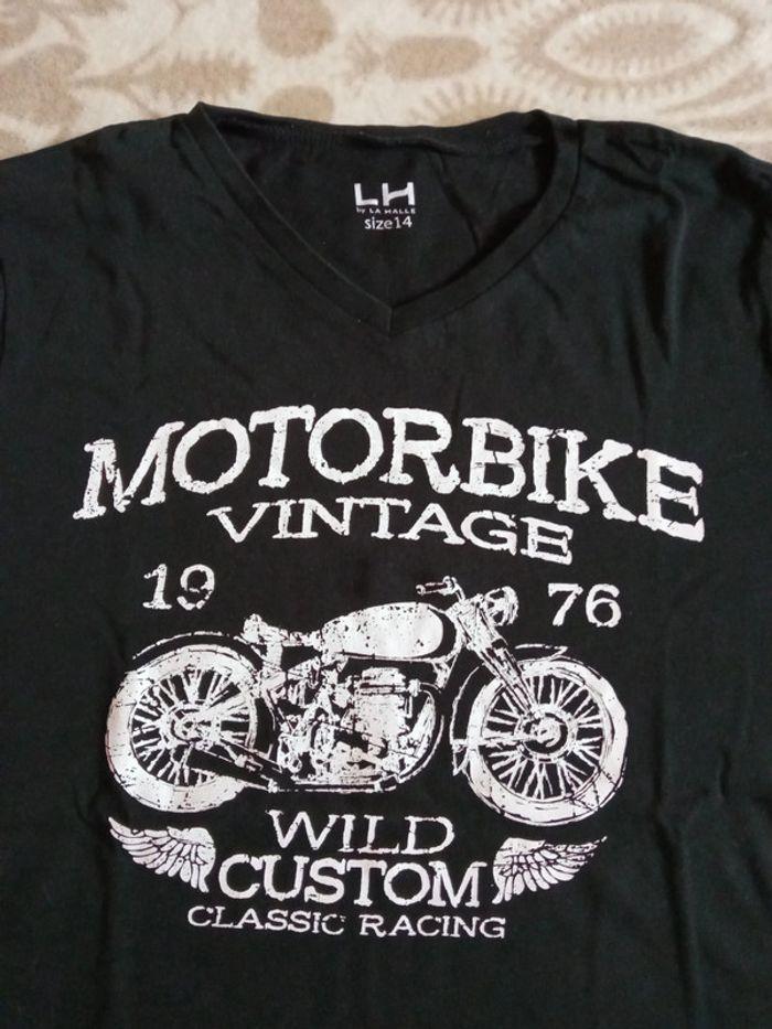 Tee-shirt "motorbike" 14 ans - photo numéro 2