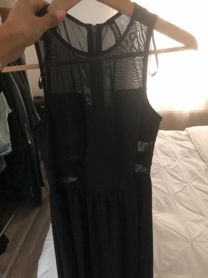 Robe h&m txs noire longue - photo numéro 1