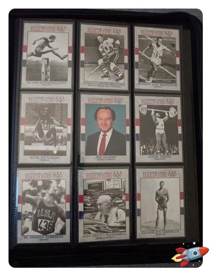 Lot 15 cartes Hall of fames US Olympics Cards - photo numéro 1