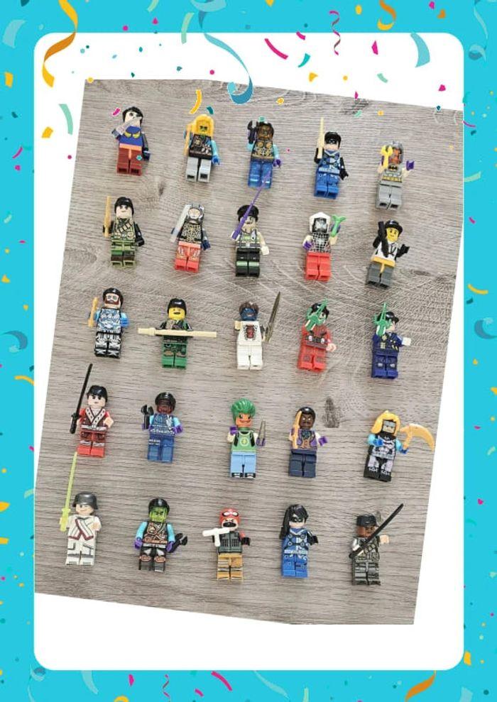 Lot de 25 minifigurines (compatible Lego) - photo numéro 2