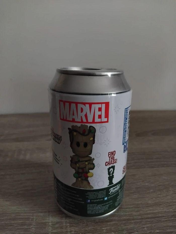 Canette soda funko pop holiday Groot scellé - photo numéro 2