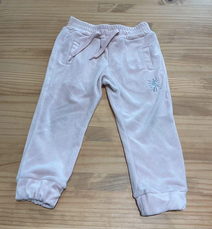 Jogging rose Velour chaud 2ans/86cm - photo numéro 1