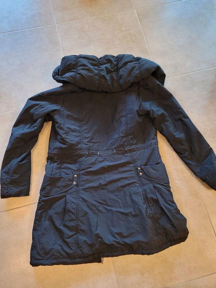 Manteau doudoune femme nor grand col col large noir.kiabi taille 34 taille 36 - photo numéro 4