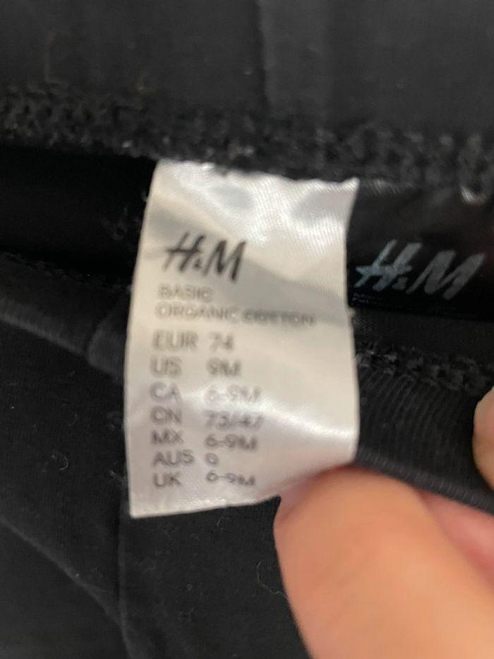 Lot legging H&M 12 mois/74cm - photo numéro 2