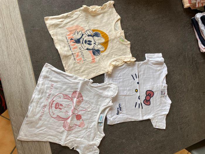 Lot de 3 t-shirts 6 mois