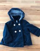 Manteau épais marine fille 12 mois jacadi  Très bon état