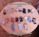 Lot de paires de chaussettes bébé garçon